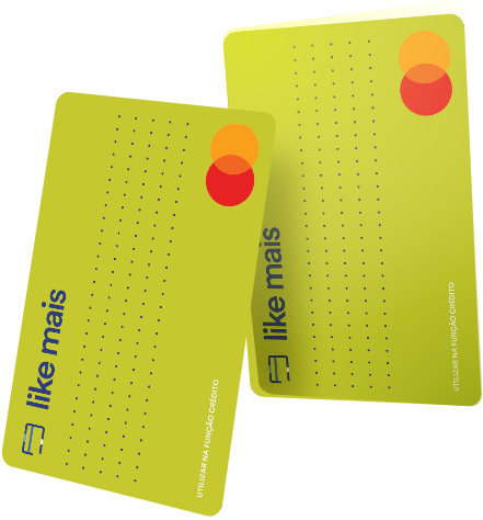 Cartão Like+ em uso